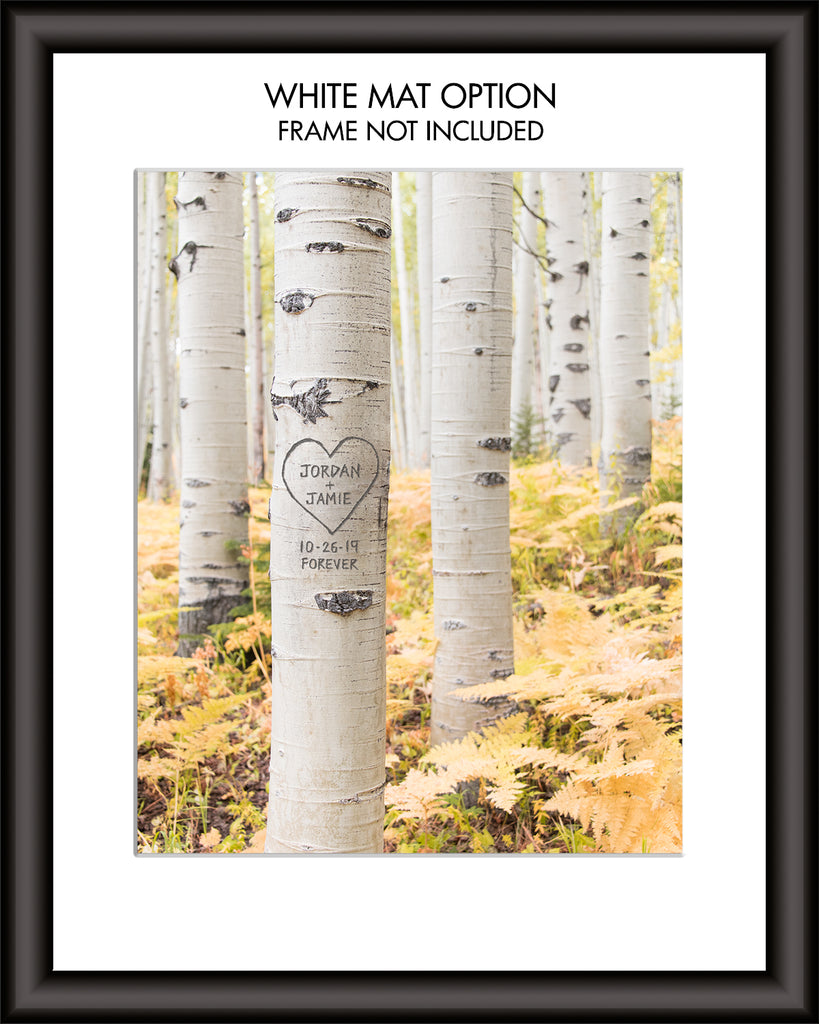 Aspen Forest Personalized Art