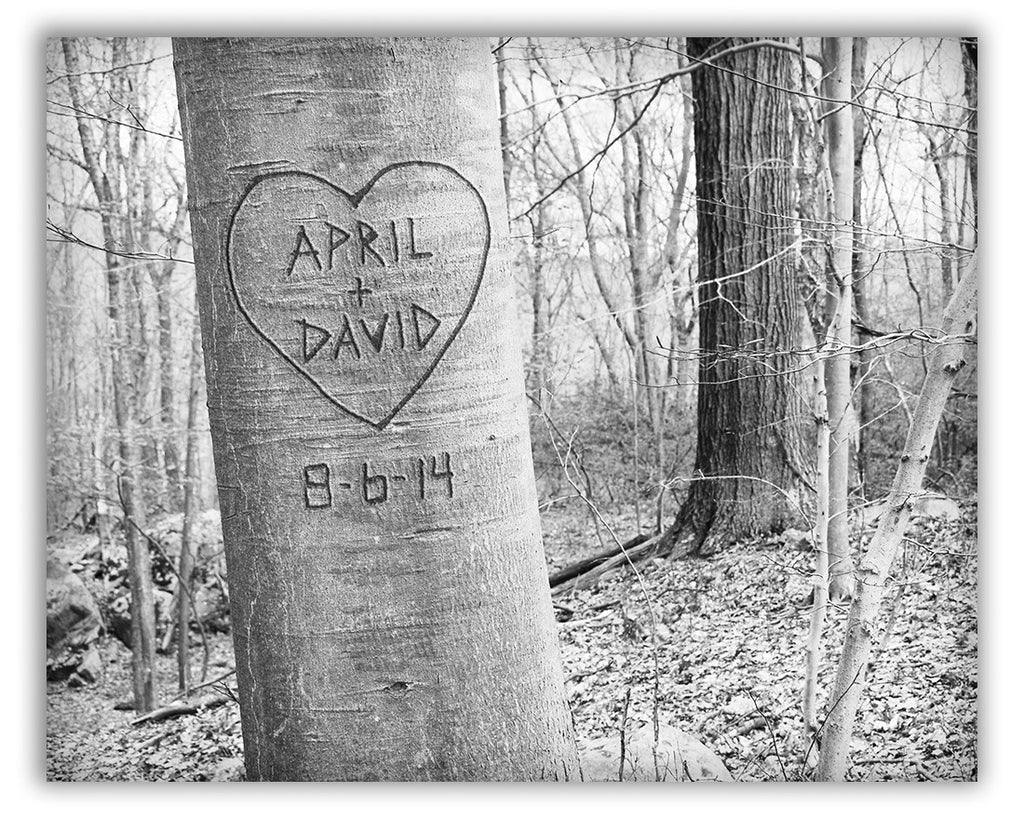 love tree personalized print