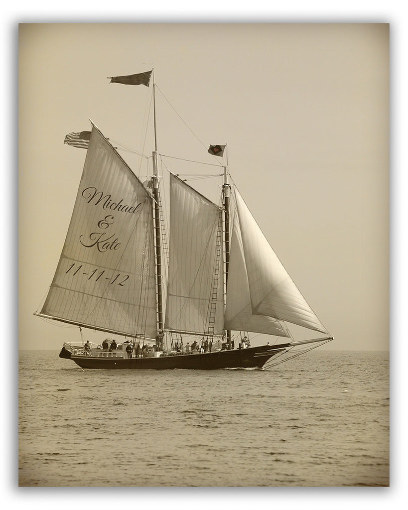 custom sailing art