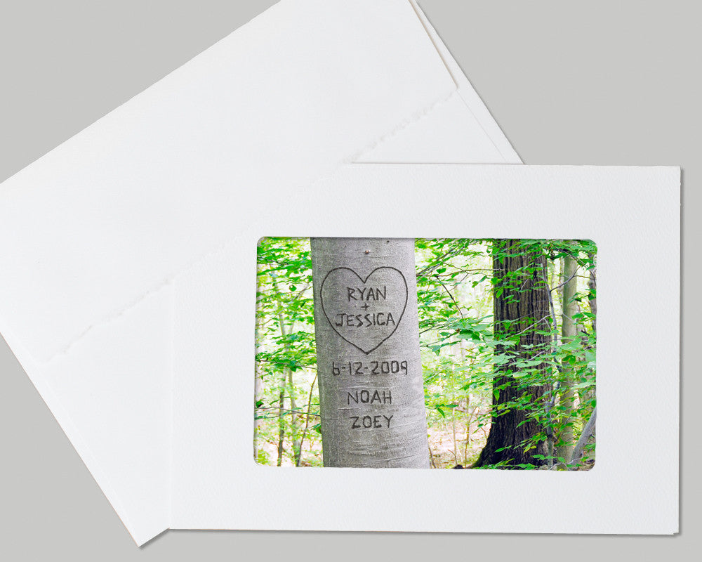 customized love tree card