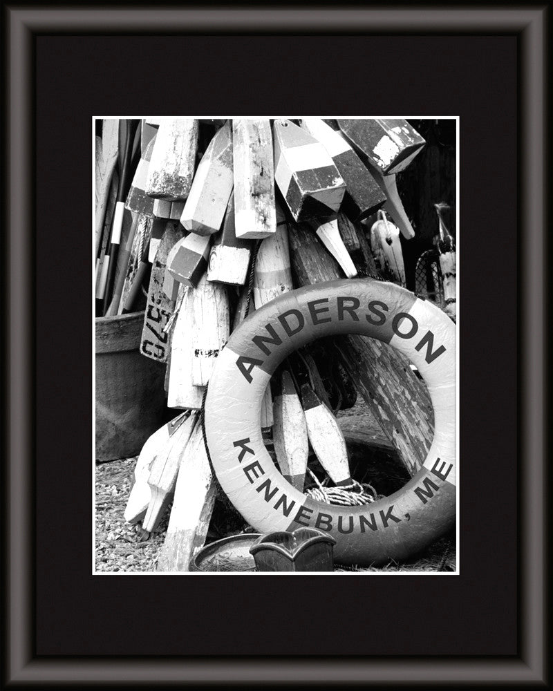 personalized life preserver wall art