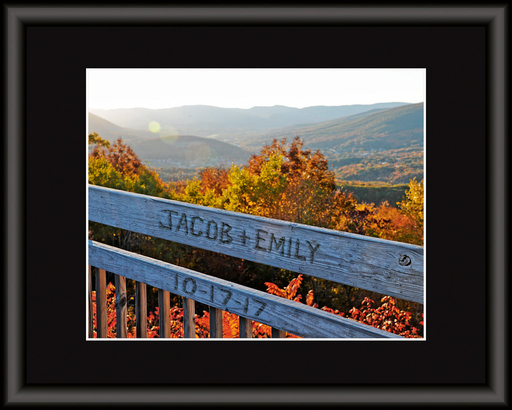 Mountain View Personalized Art