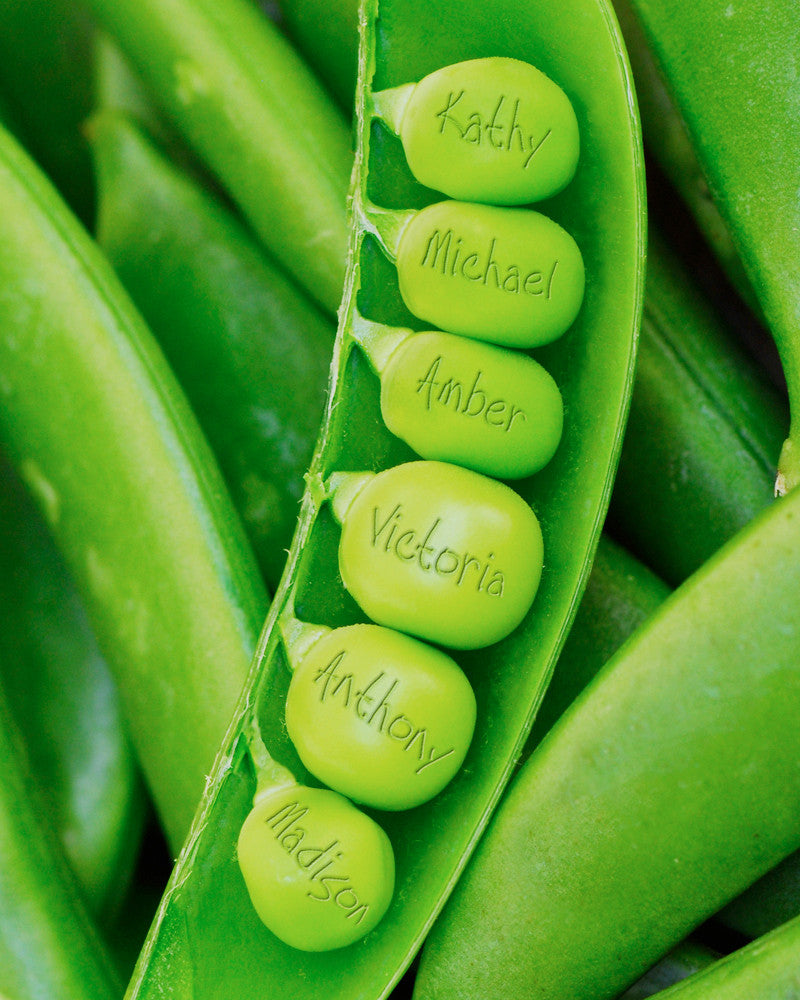 peas in a pod custom print