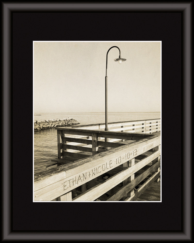 ocean pier picture personalized