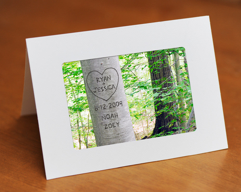 personalized love tree card