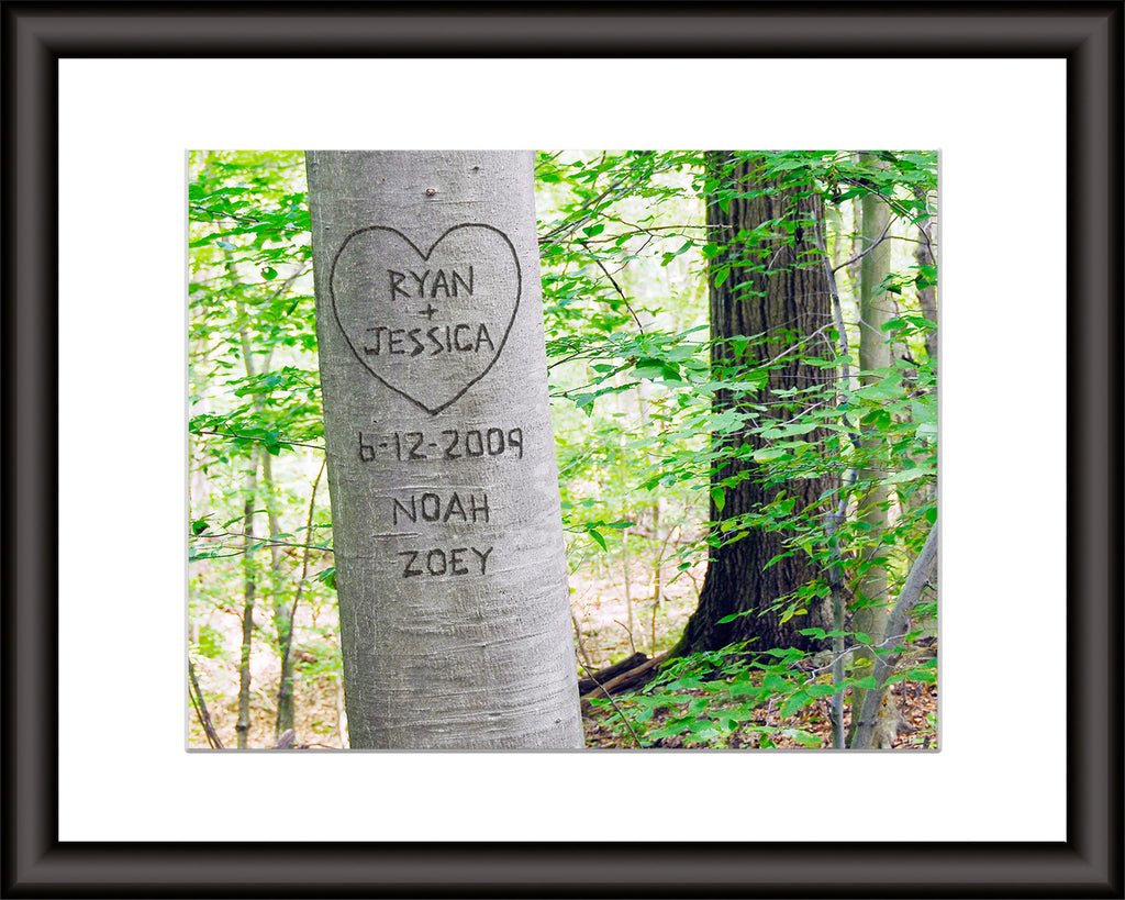 summer love tree personalised print